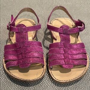 Vibrant Magenta Kids Sandals